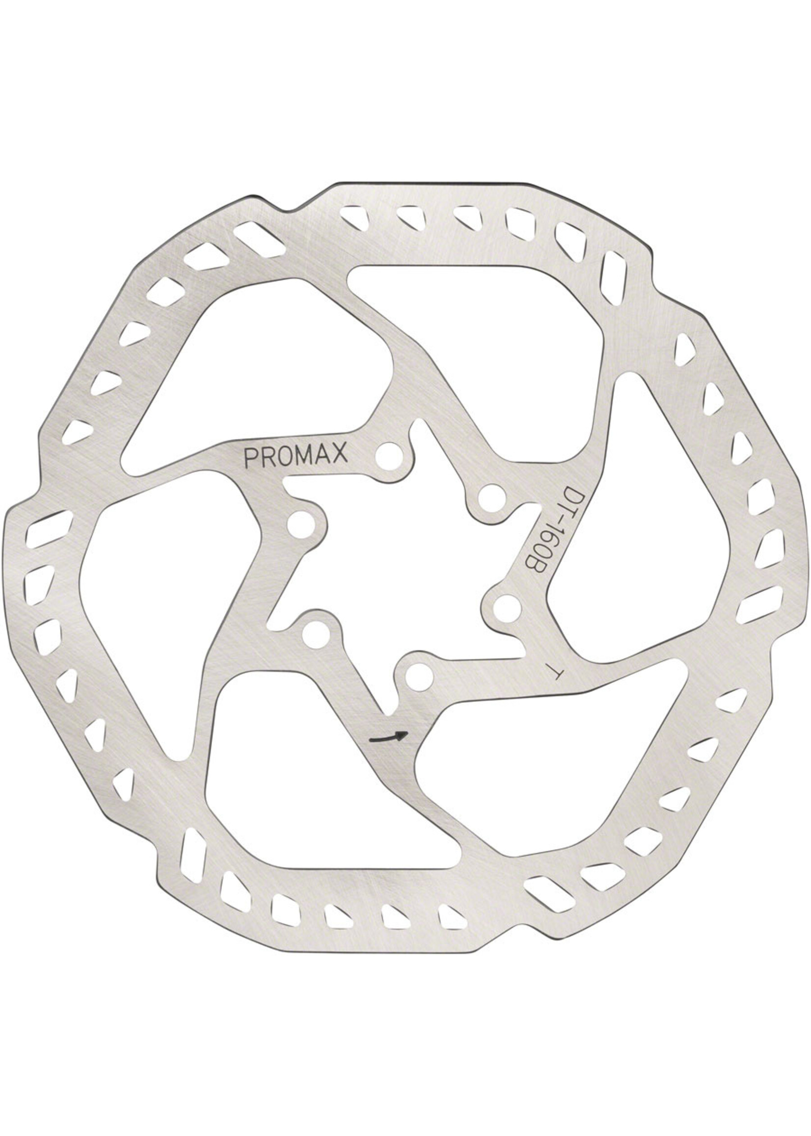 Promax Promax Endurance E1 Disc Brake Rotor - 160mm, 6-Bolt, Silver