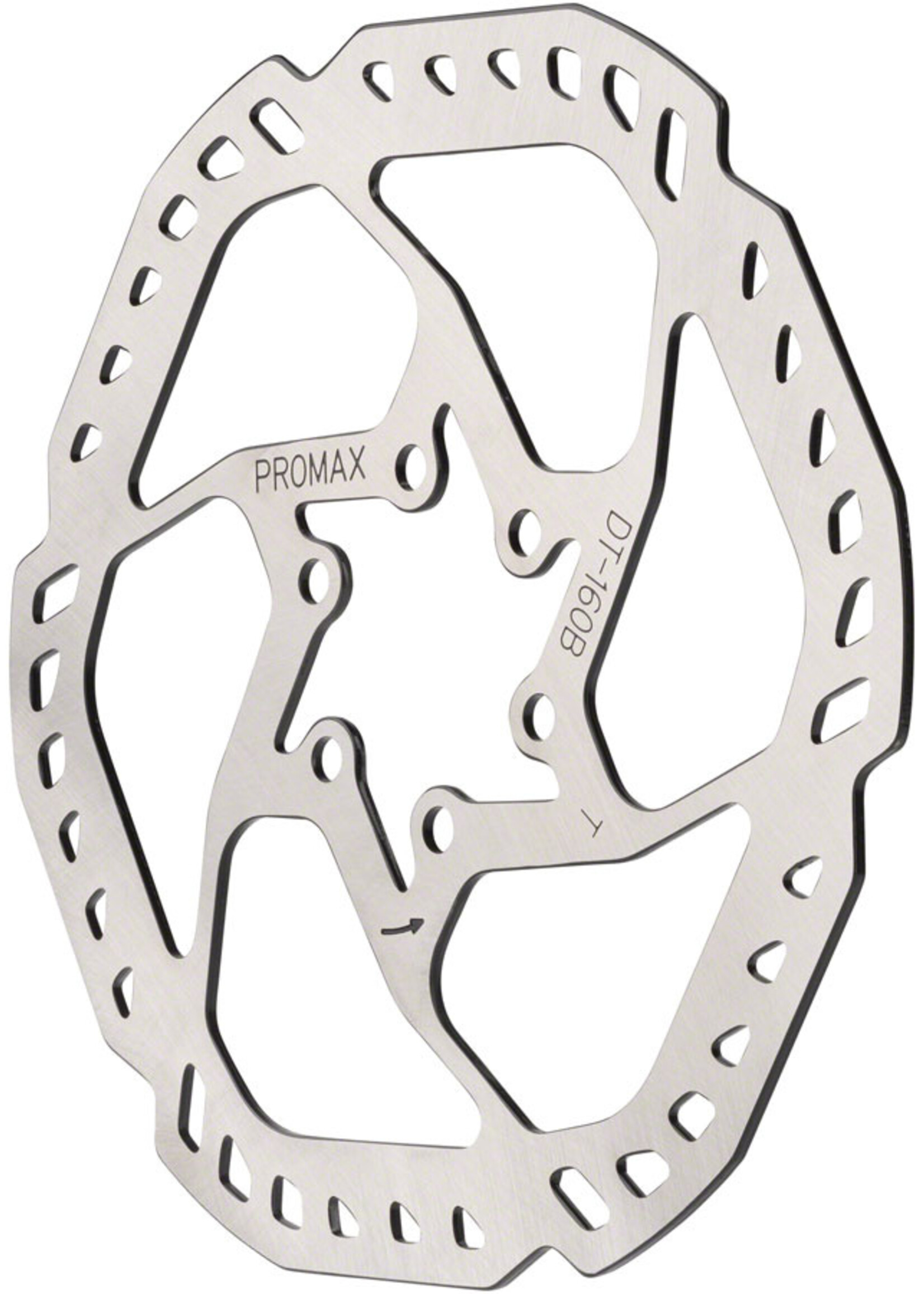 Promax Promax Endurance E1 Disc Brake Rotor - 160mm, 6-Bolt, Silver