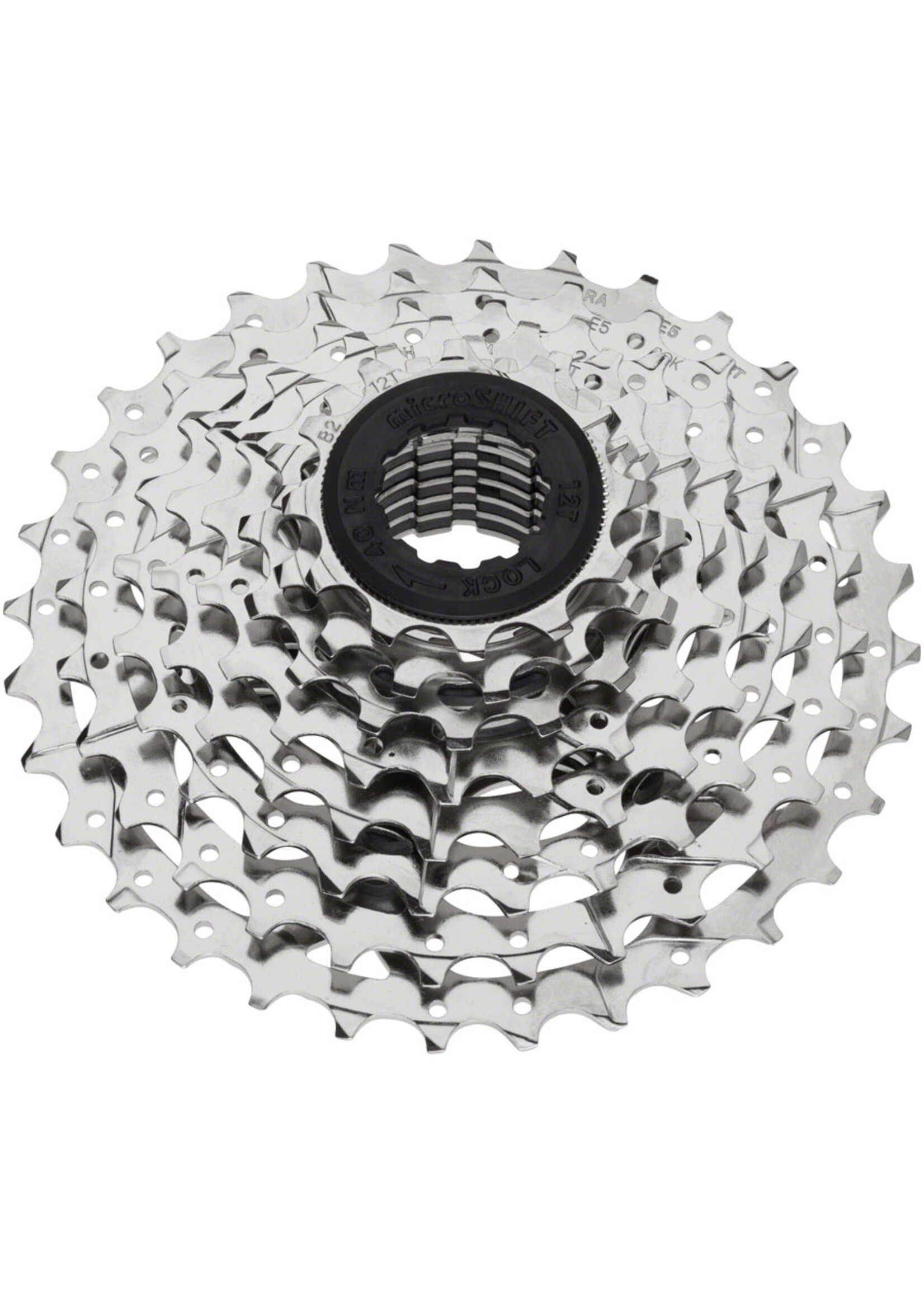 microSHIFT microSHIFT H08 Cassette - 8speed, 11-32t, Silver, Nickel plated