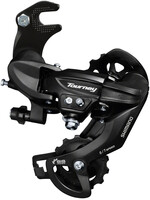 Shimano Shimano Tourney RD-TY300-SGS Rear Derailleur - 6,7 Speed, Long Cage, Black, Dropout Claw Hanger