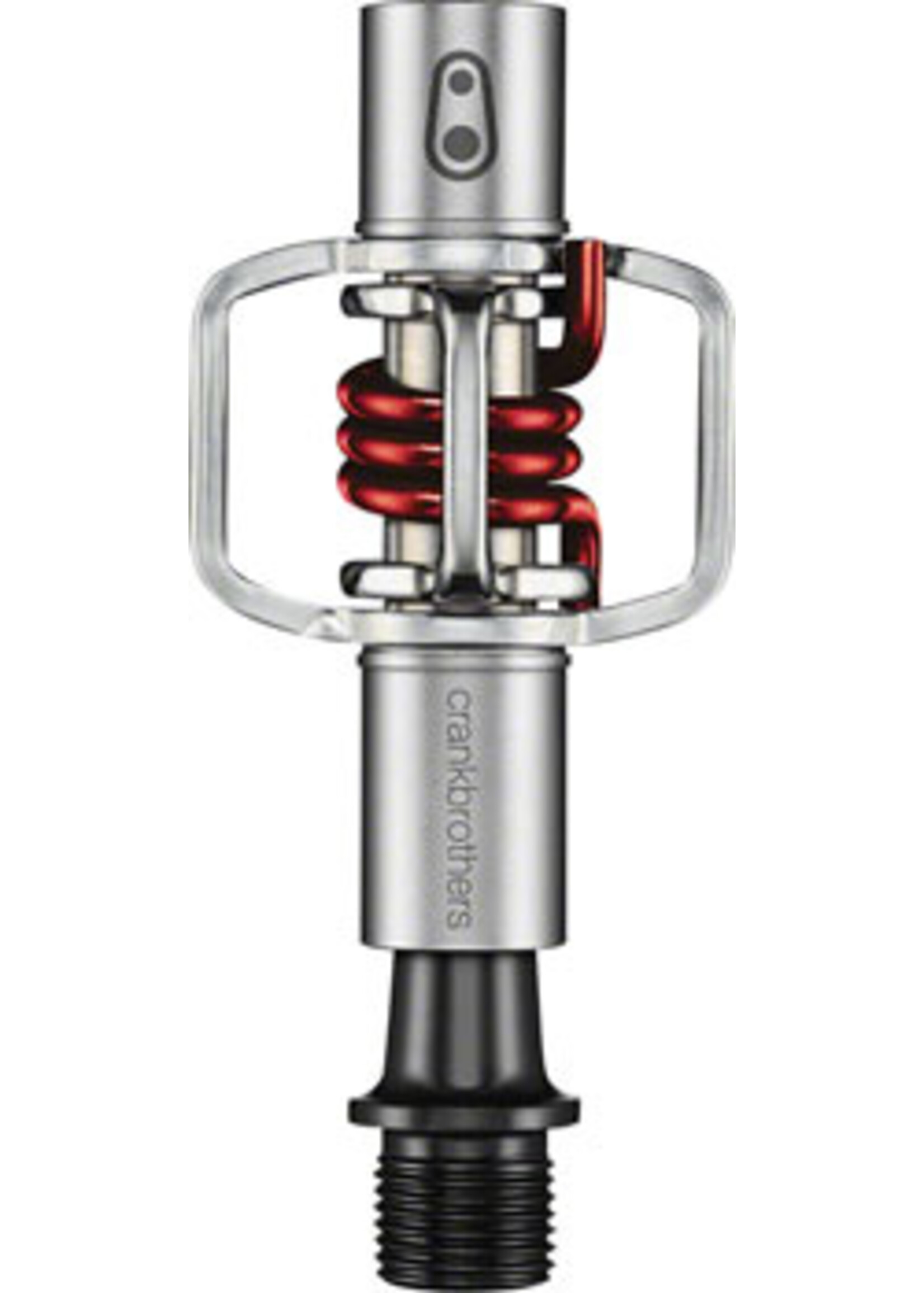 Crank Brothers Crankbrothers Egg Beater 1 Pedals - Dual Sided Clipless, Wire, 9/16", Red