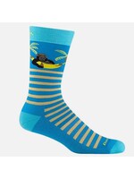 Darn Tough Men's Wild Life Ocean Crew Lightweight Lifestyle Socks