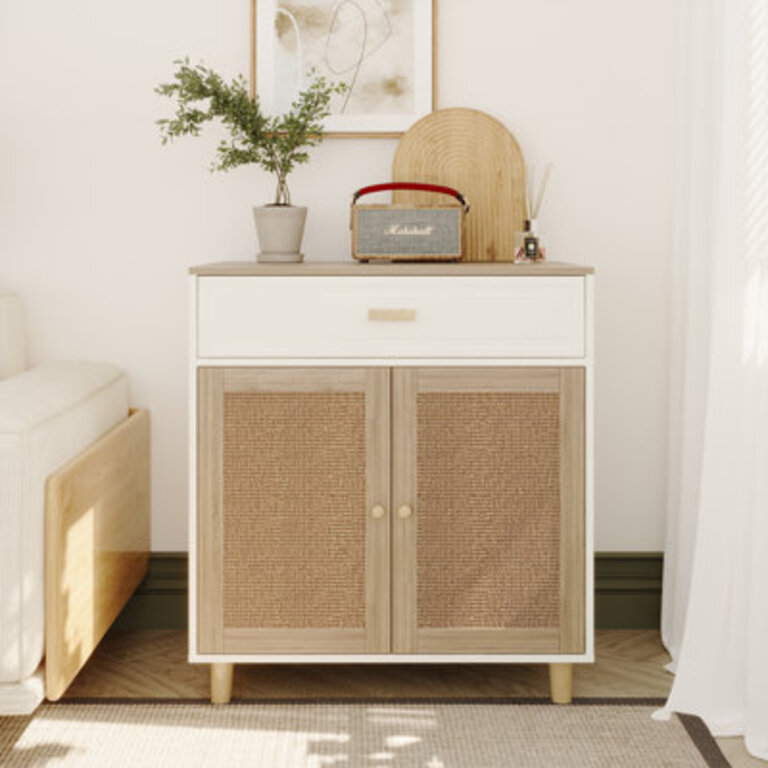 Cat Litter Box Enclosure Wood Cat Crate Furniture With Scratching Pad Doors