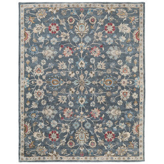 Hand Tufted Wool Oriental Indoor Rug