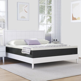 10 No-Noise Medium Memory Foam Mattress Infused Gel with 10-Year Warranty