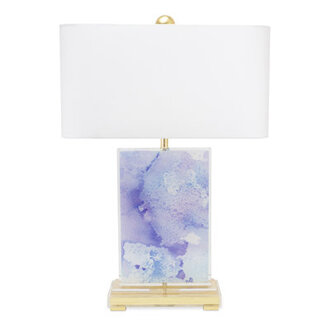 Citalli Adrift Resin Table Lamp Purple