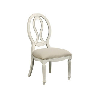 Levin 195 H Upholstered Maple Side Chair