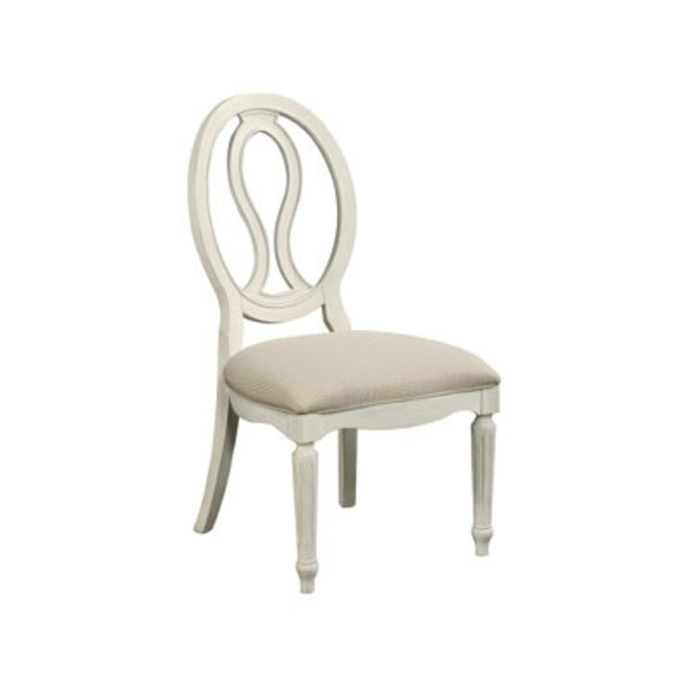 Levin 195 H Upholstered Maple Side Chair