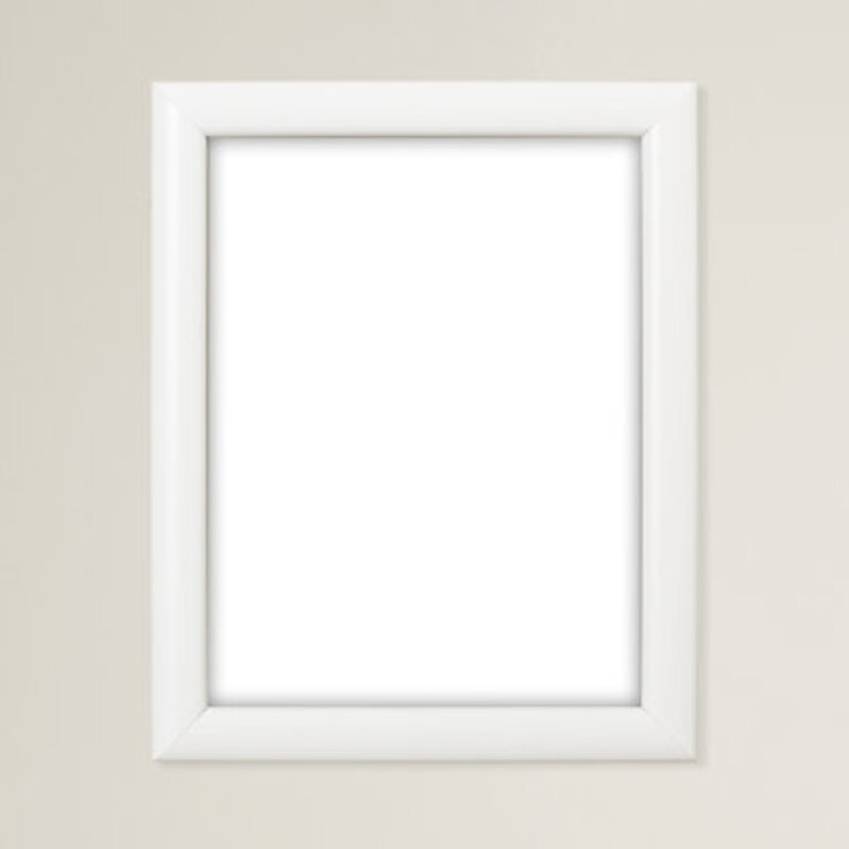 Thangool Satin White Matte Picture Frame