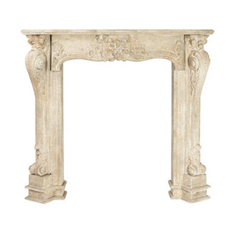 Berthine Ornate Decorative Fireplace Mantel