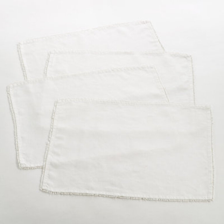 Set of 4 Brigid PomPom Placemats