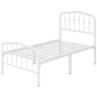 Valor Bed Frames Metal Platform Bed with Headboard