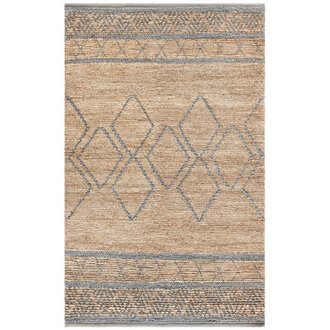 Craddock Natural Fiber Hand Woven Jute Southwestern Rug