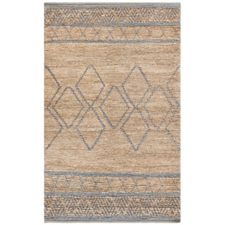 Craddock Natural Fiber Hand Woven Jute Southwestern Rug
