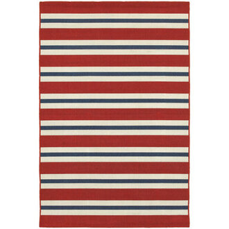 Deltana Striped Indoor  Outdoor Rug