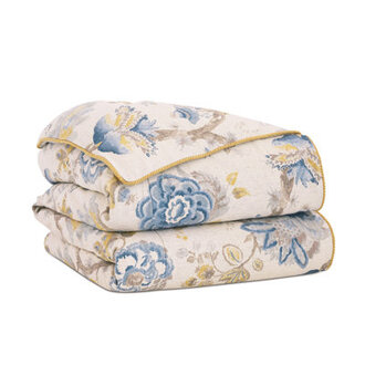 Emory Farmhouse  Country Cotton Blend Floral Comforter