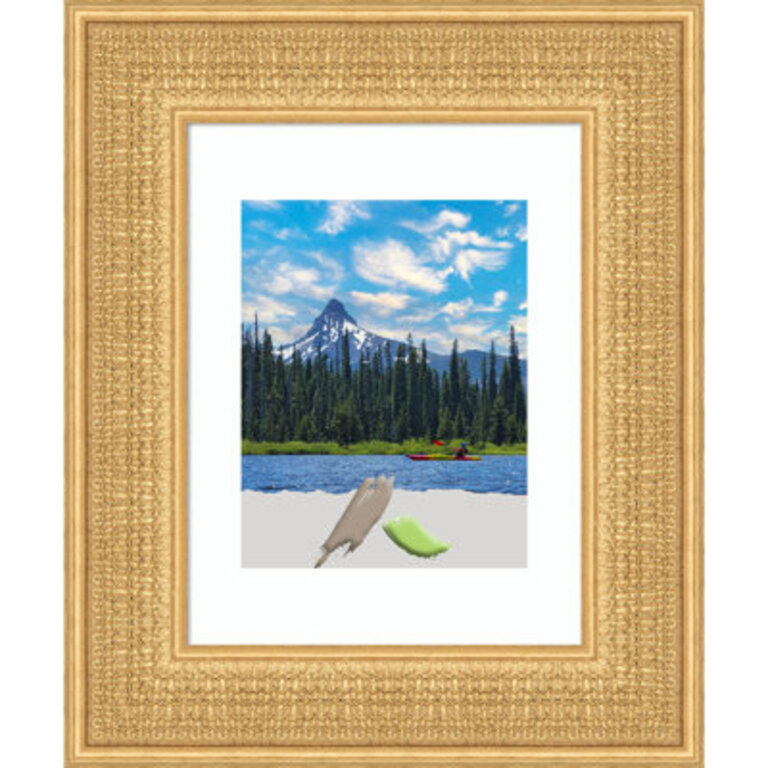 Lavoix Wood Picture Frame with Mat