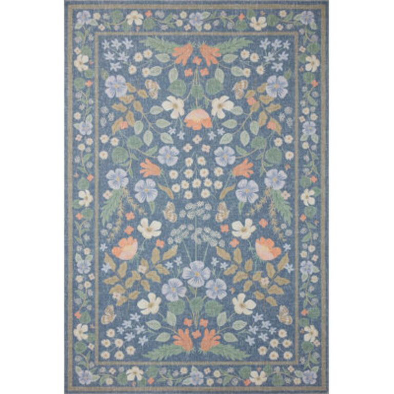 Rifle Paper Co x Loloi Cotswolds COT-03 Willow Indigo Rug