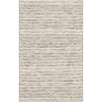 Sylvie Ikat Flatweave Wool CreamGray Area Rug