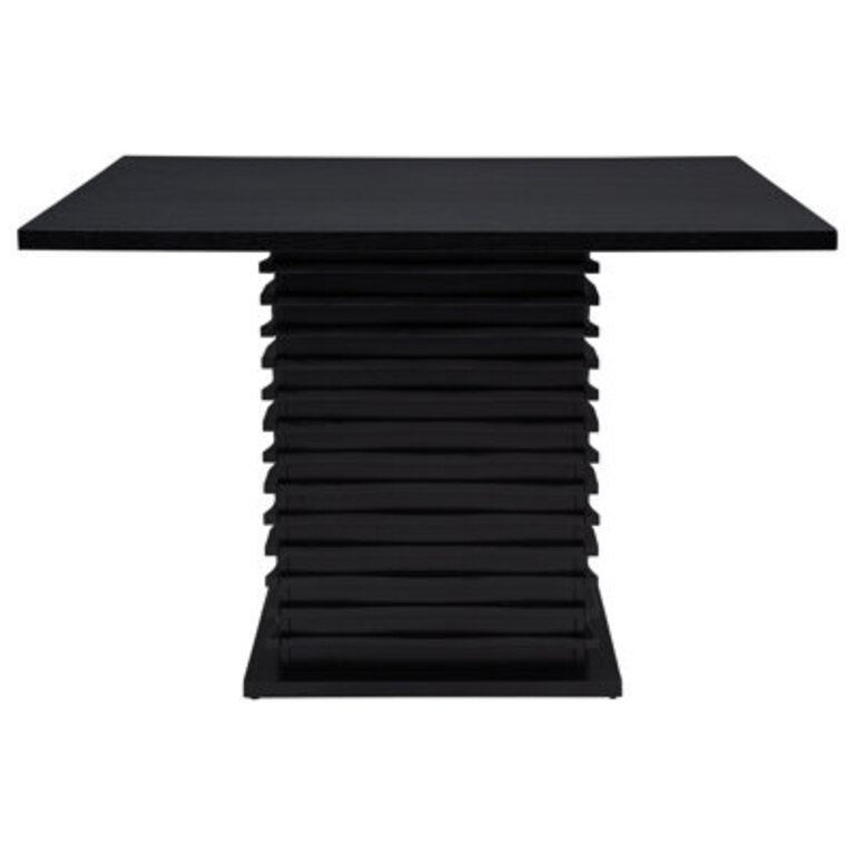 Coad Square 54-inch Counter Height Dining Table Black