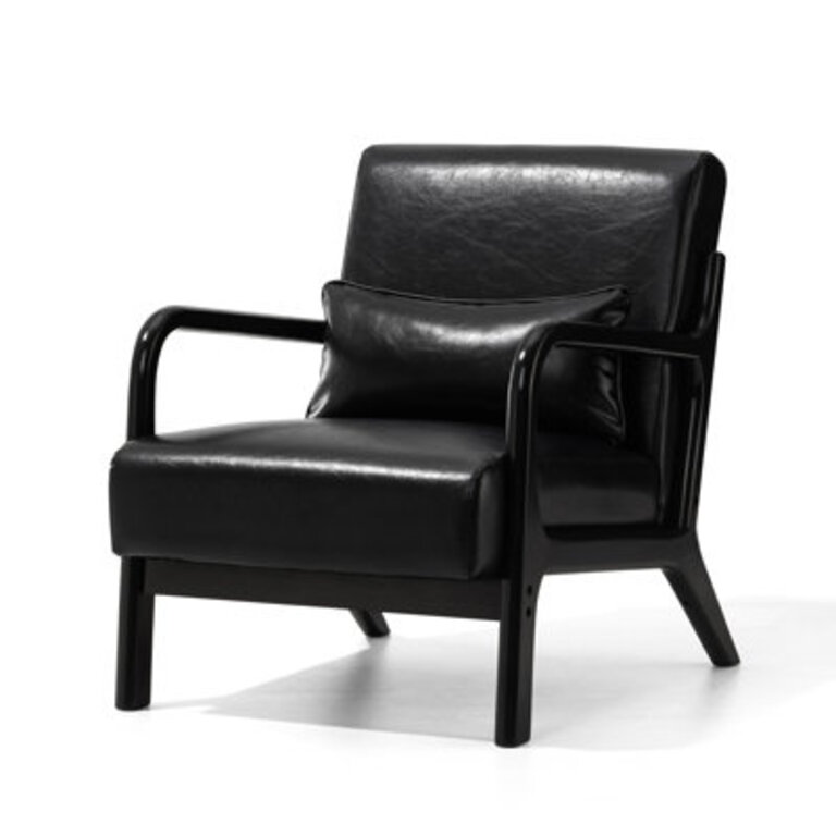 Bradley Faux Leather Armchair