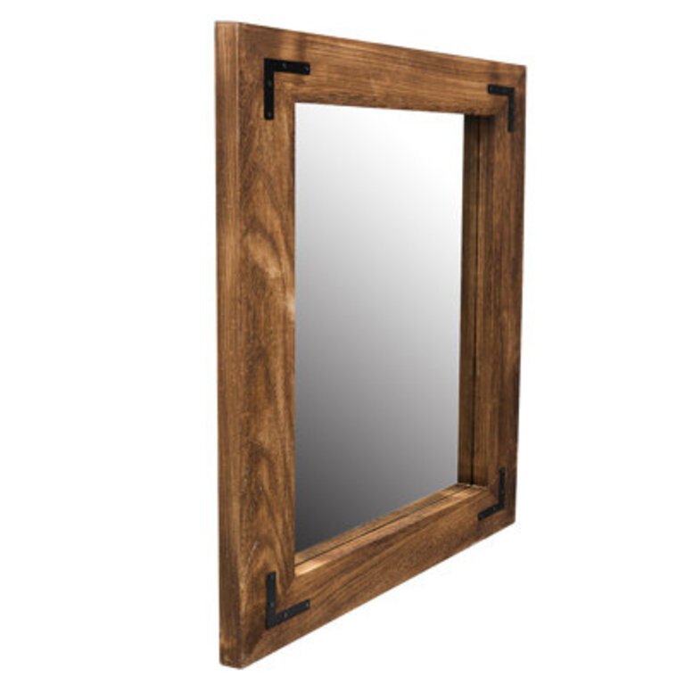 Forbell Wood Wall Mirror