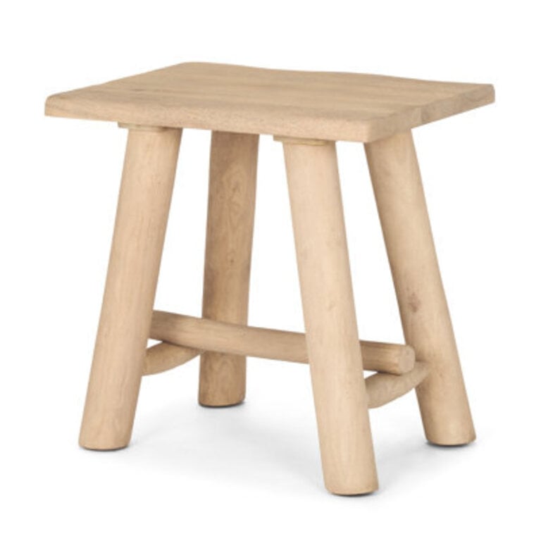 McGreggor Solid Wood Accent Stool