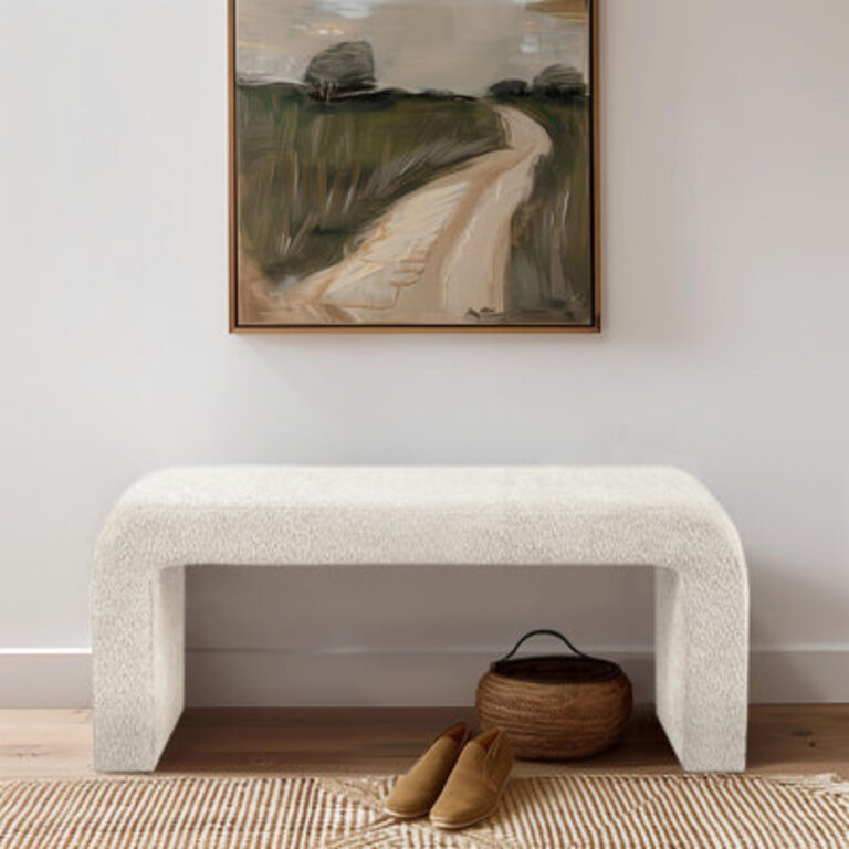 Steve Boucle Waterfall Bench
