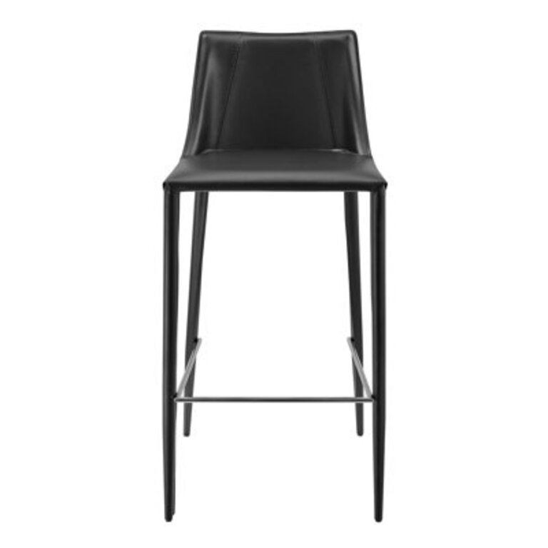 Carramar Upholstered Counter Stool with Metal Frame