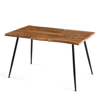 Metal Base Dining Table