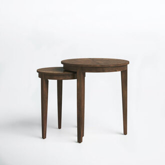Orofino Solid Wood Nesting Tables