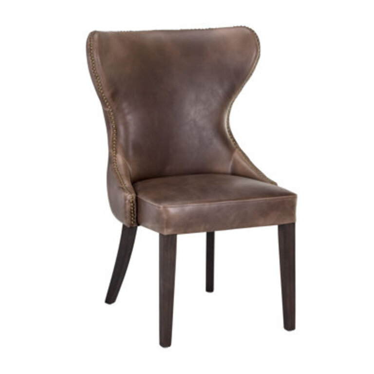 Welke 19 H Faux Leather Upholstered Side Chair