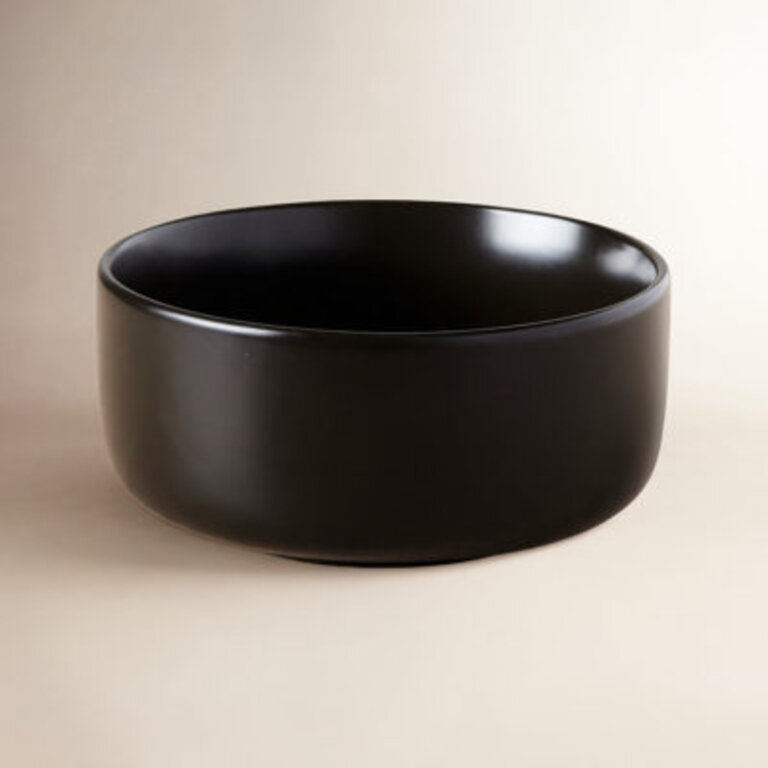 Set  Izie Straignt Lip Stoneware Cereal Bowls