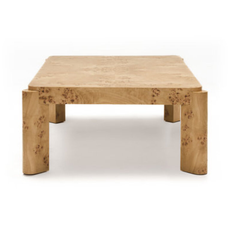 Jakus 46 Burl Coffee Table