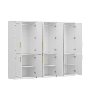 Akole 951 Wide Co-Room Closet Armoire