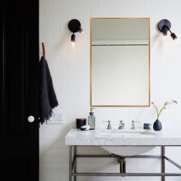 Beunca Metal Framed Bathroom Vanity Mirror