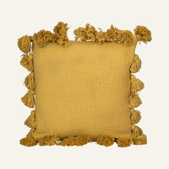 Vivienne Luxurious Square Cotton Pillow Cover and Insert