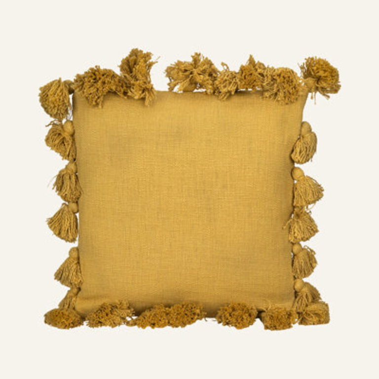 Vivienne Luxurious Square Cotton Pillow Cover and Insert