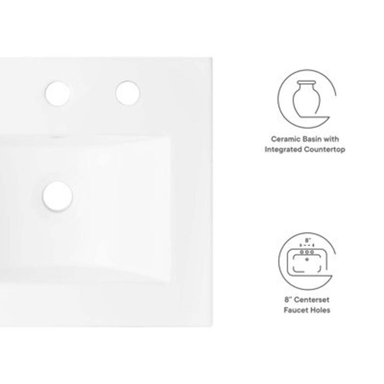 Modway Cayman 18 Bathroom Sink