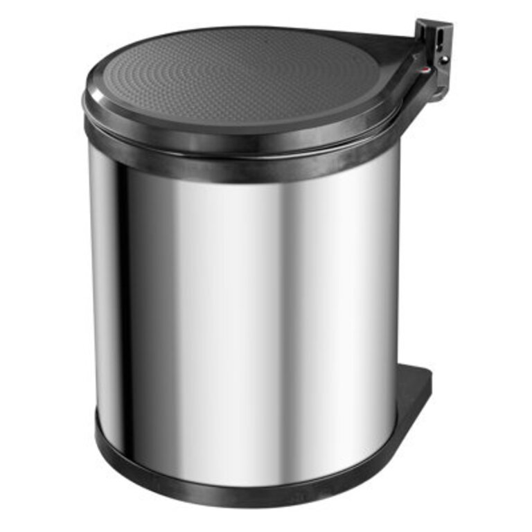 Steel Touch Top Kitchen Trash Can - 4 Gallons