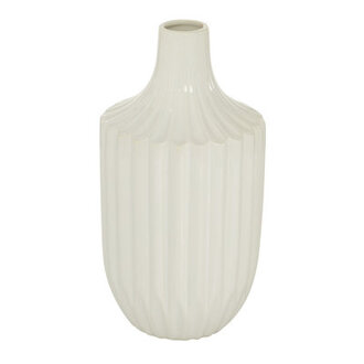 Ceramic Fluted Decorative Vase