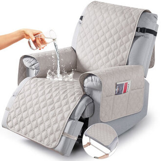 Wildee Waterproof Recliner Chair Cover Couch Covers With Pocket