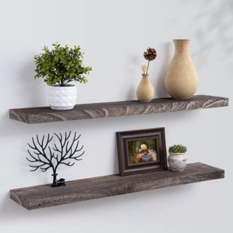 Zeilah 2 Piece Floating Shelf
