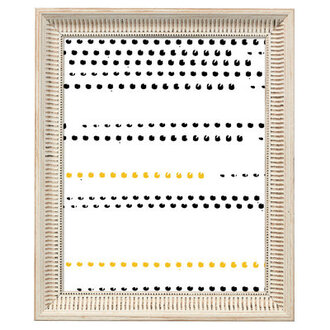 Phillip Brown Wood Embossed Picture Frame