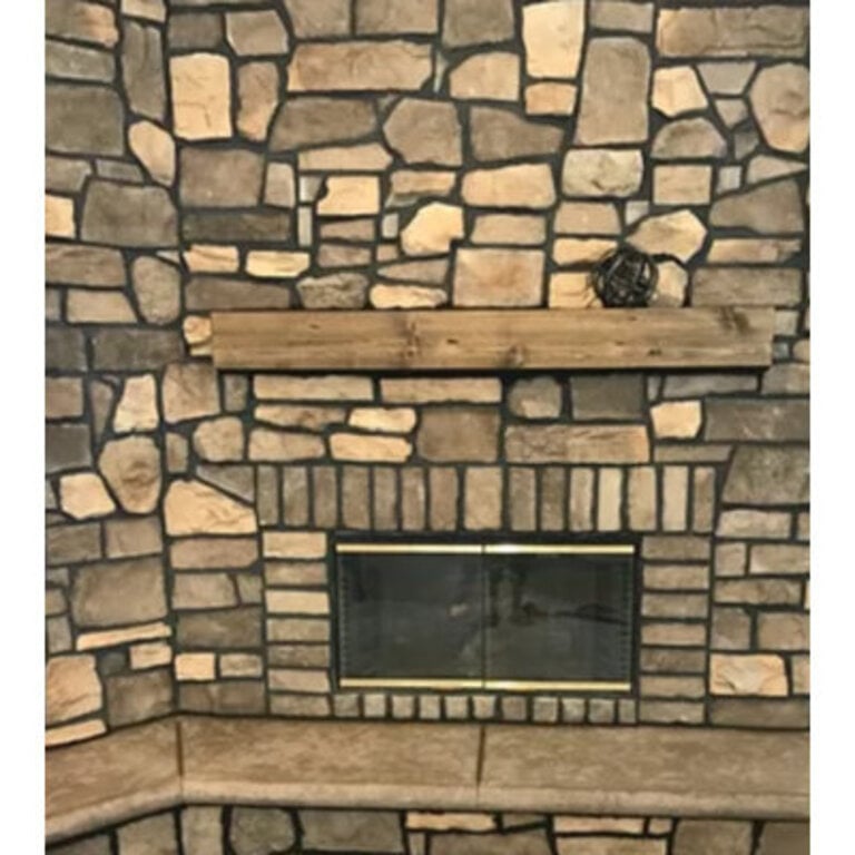 Midwood Rustic XL Fireplace Shelf Mantel