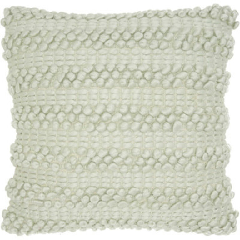 Striped Throw Pillow With Texture