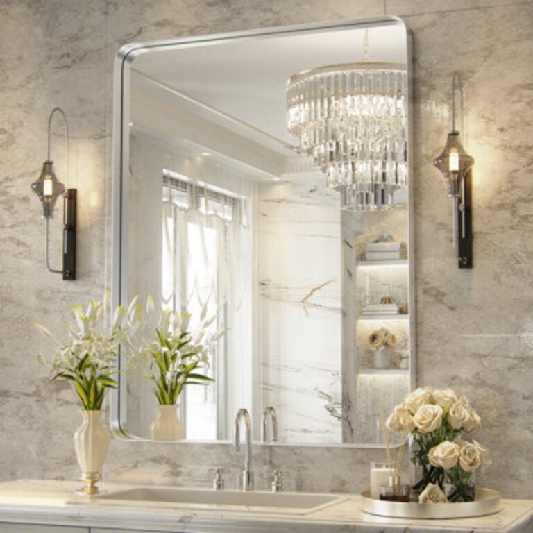 PrimePlus Rectangle Wall Mirror Bathroom Vanity Mirror