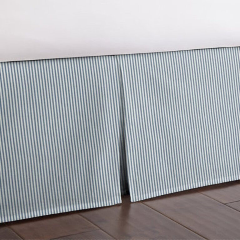 Ticking Stripe Bed Skirt