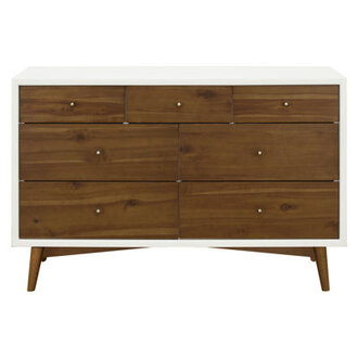Palma 7-Drawer Assembled Double Dresser