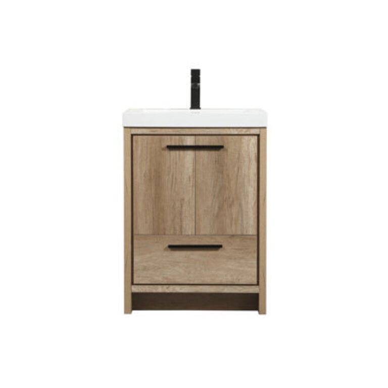 Southmead 2402 Single Bathroom Vanity with Resin Top